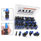 60pcs Push to Connect Air Hose Fittings Kit for Pneumatic Connections