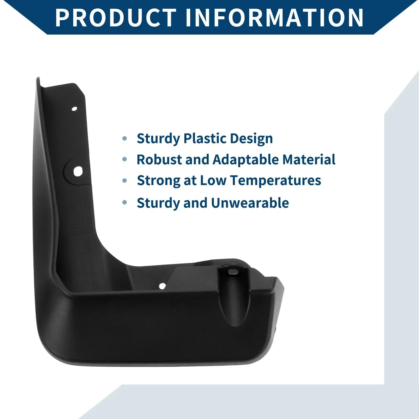 1 x Mud Flaps Splash Guards for BMW X1 (2023-2024)