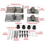 Engine Mount Adapter Swap Kit for C1500 Truck K5 2WD (88–99) LSx LS1 Raw Steel