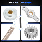 Slide-Out Gear Box Pack Assembly 15 Tooth for RV (2.5"x 2.5")