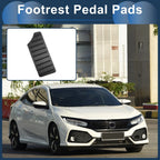 Footrest Pedal Pad Cover for Honda Civic (2016-2023)