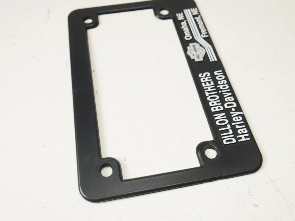 Black License Plate Cover for Harley-Davidson