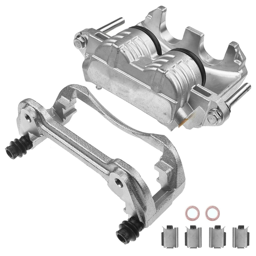 Front Left Disc Brake Caliper with Bracket for Ford Mustang (2005-2014)