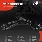 Front Right Lower Control Arm with Ball Joint for Hyundai Elantra (2017-2020)