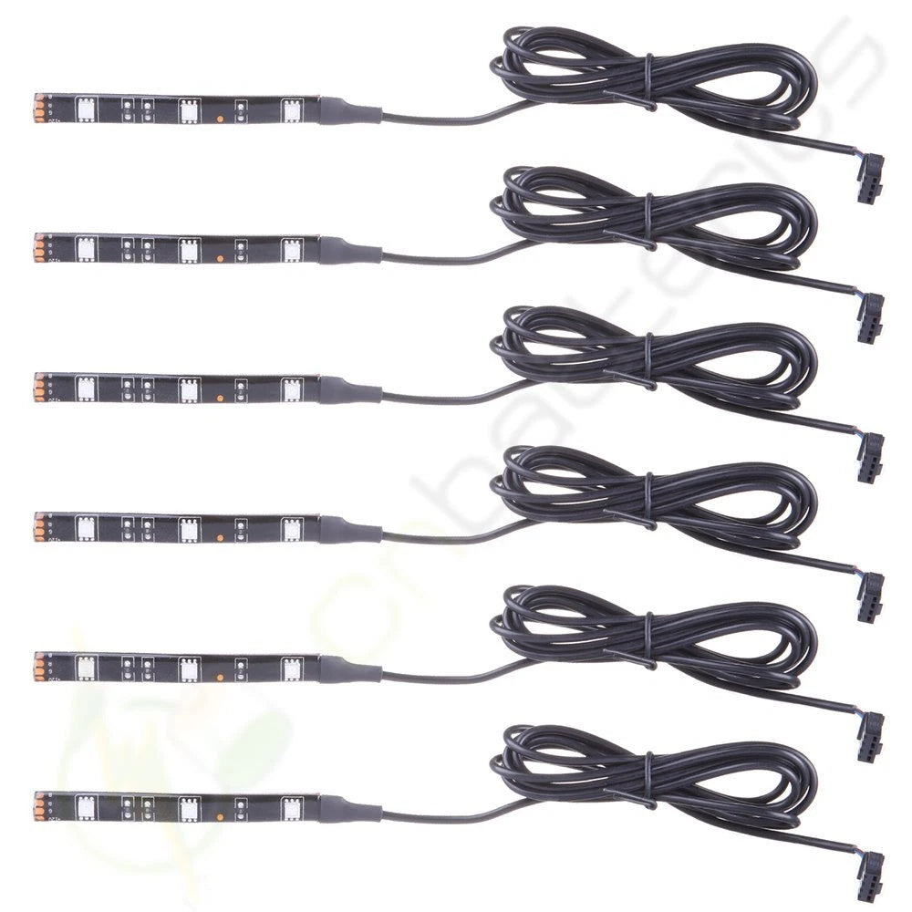 6pcs RGB LED Light Kit for Motorcycle (Universal)