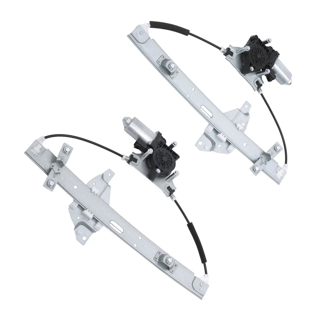 Set of 2 Power Window Regulators w/ Motor for Chevrolet Impala (2006–2013)