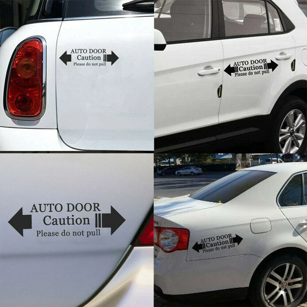 1 x Auto Door Caution Do Not Pull Decal Sticker for Car