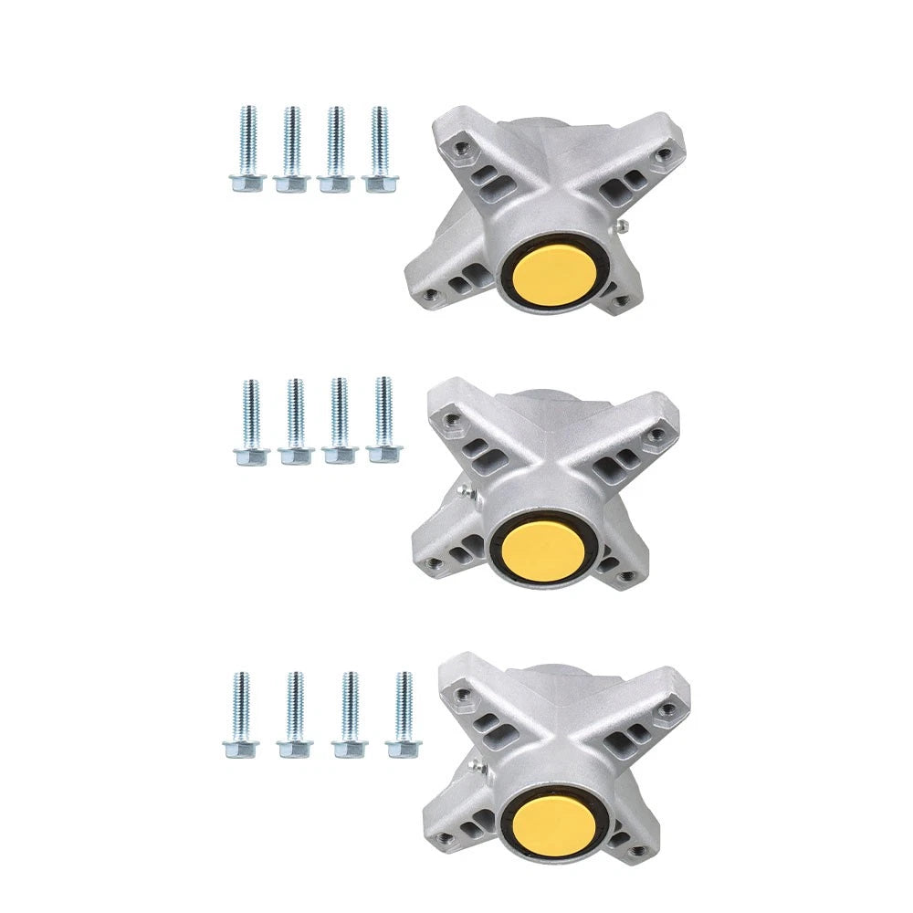 Set of 3 Spindle Assemblies for MTD Cub Cadet