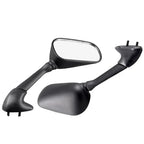 Oval Matte Rear View Mirrors for Yamaha YZF R6 (2001-2003)
