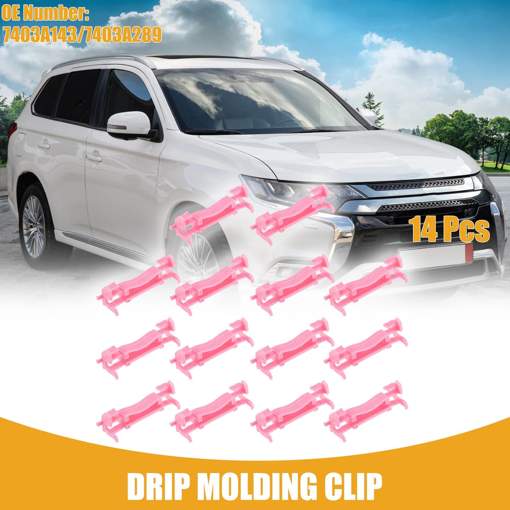 14 Pcs Roof Fastener Clips No.7403A143 for Mitsubishi Outlander (2013–2023)