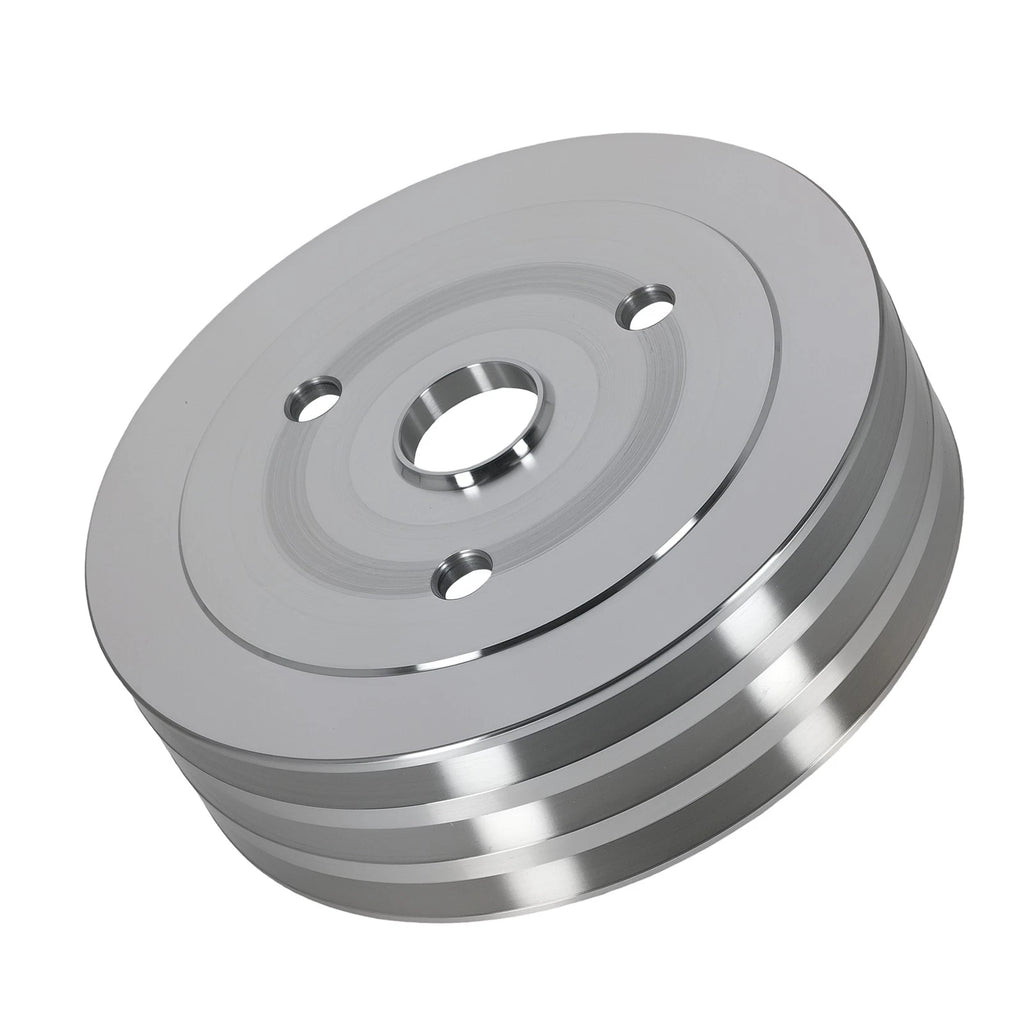 Triple Groove Aluminum Crankshaft Pulley for Chevy 396 454 (1965–1990)