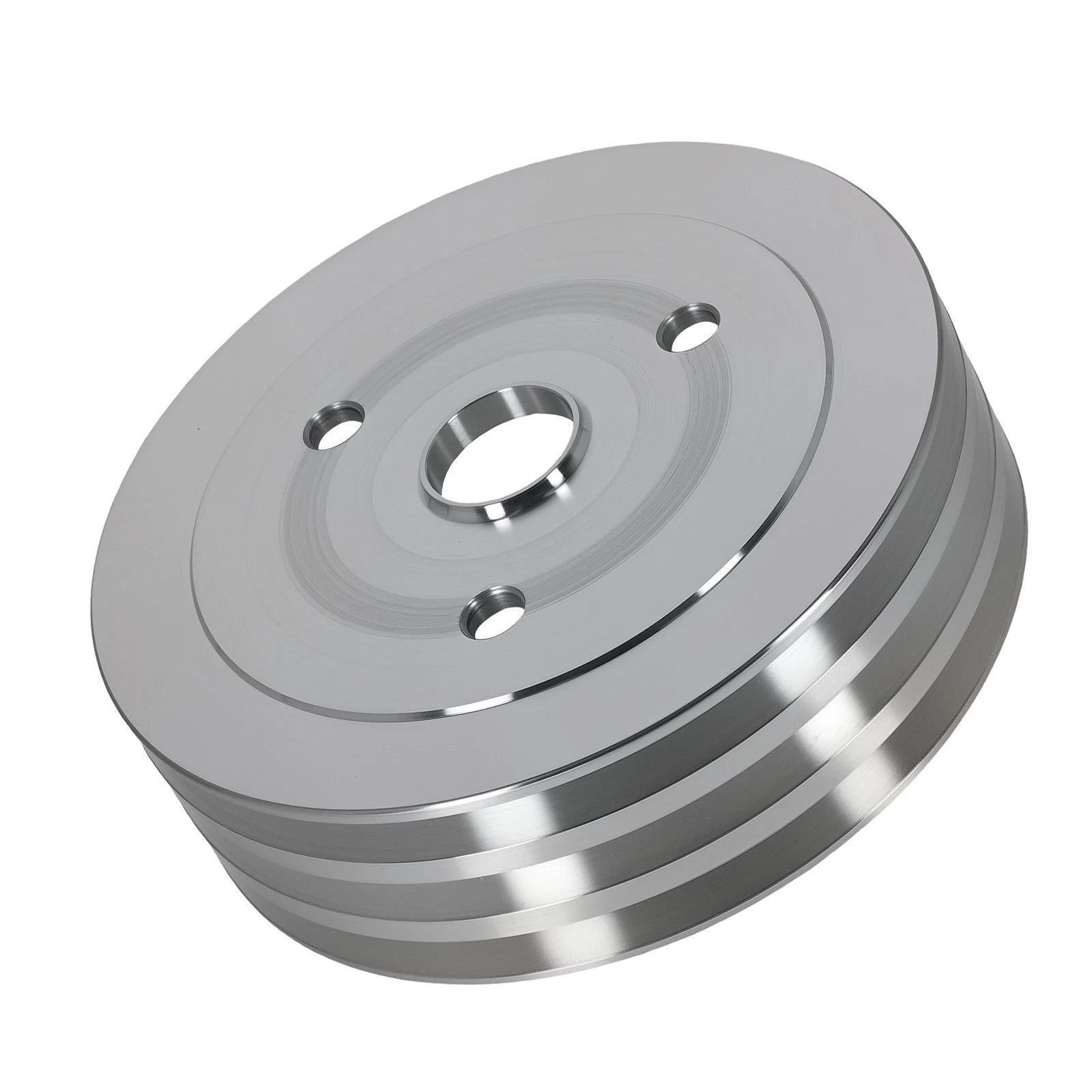 Triple Groove Aluminum Crankshaft Pulley for Chevy 396 454 (1965–1990)