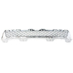 Chrome Front Lower Bumper Center Grille Mesh Trim for Jaguar XJ (2010–2015)