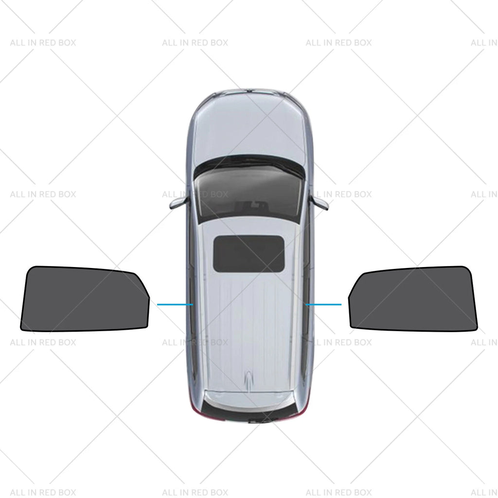 2X Rear Window Magnetic Mesh Sunshades for Kia Sportage (2021–2024)