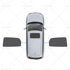 2X Rear Window Magnetic Mesh Sunshades for Kia Sportage (2021–2024)