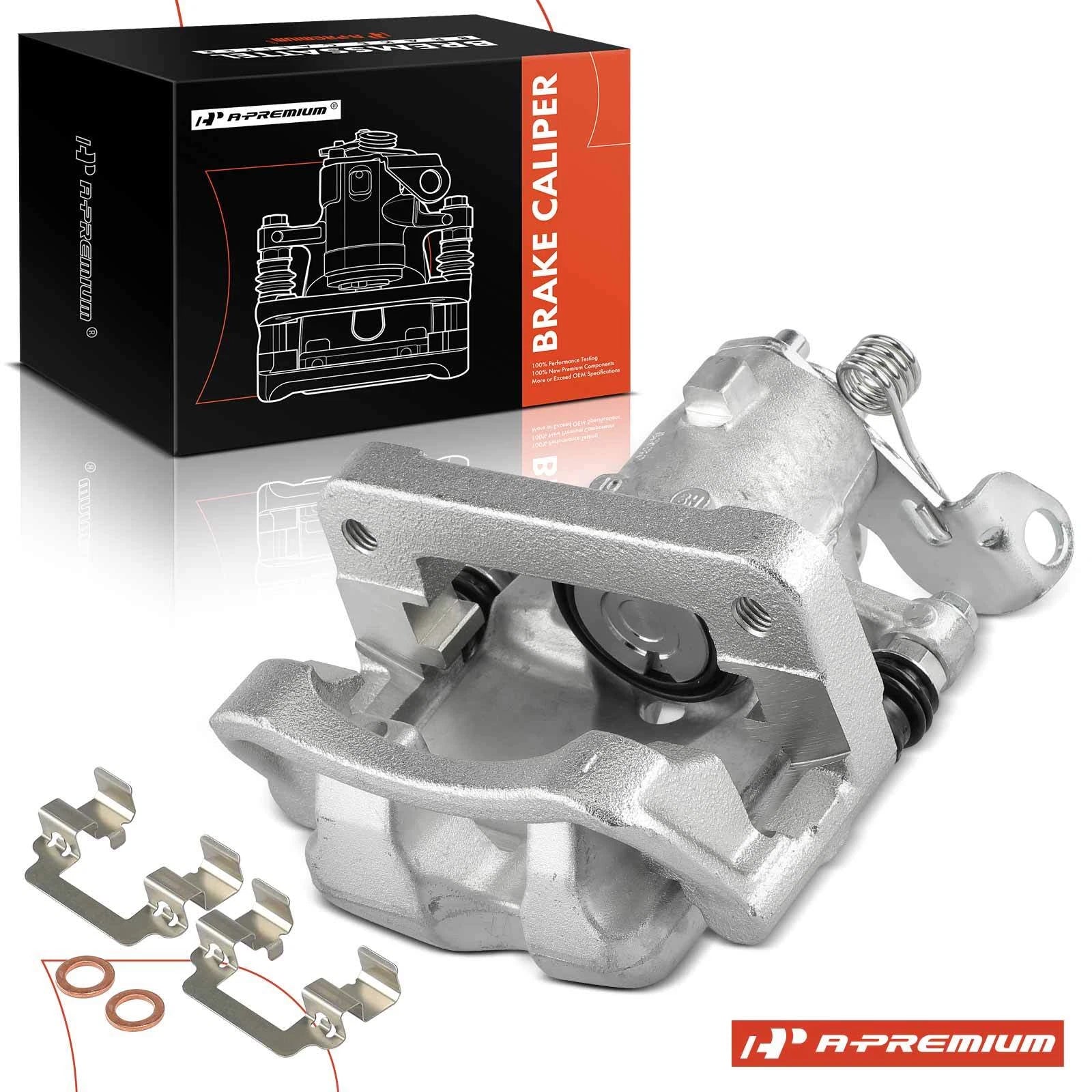 Rear Left Disc Brake Caliper with Bracket for Chevrolet Malibu (2014–2015)