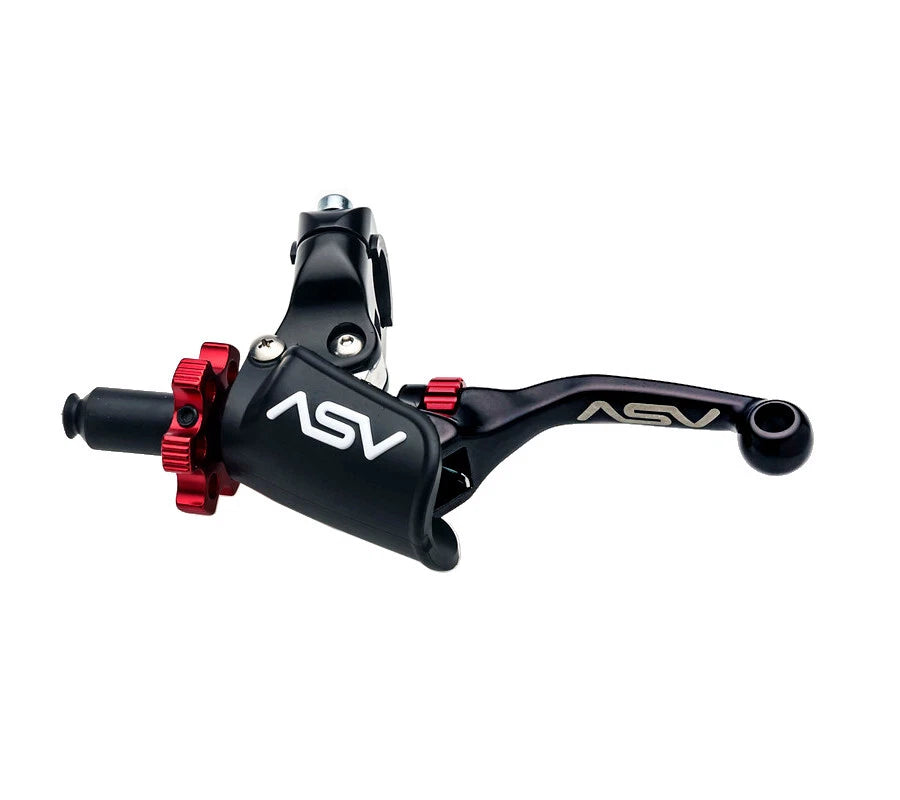 Pair of ASV F4 Shorty Black Front Brake Pro Clutch Levers for Raptor 700 (2006)