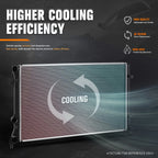 Cooling Radiator for VW Passat 2.5L (2012–2015) DPI-13422