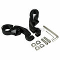 Black Small Footrest Pegs 1.25" for Harley