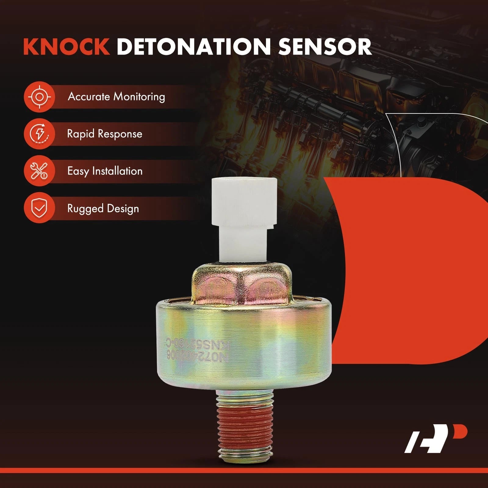 Knock Detonation Sensor for Chevy Impala Camaro Buick Olds Pontiac (2006–2015)