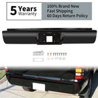 Rear Bumper Roll Pan with Light for Chevy Silverado Sierra (1988-1998)
