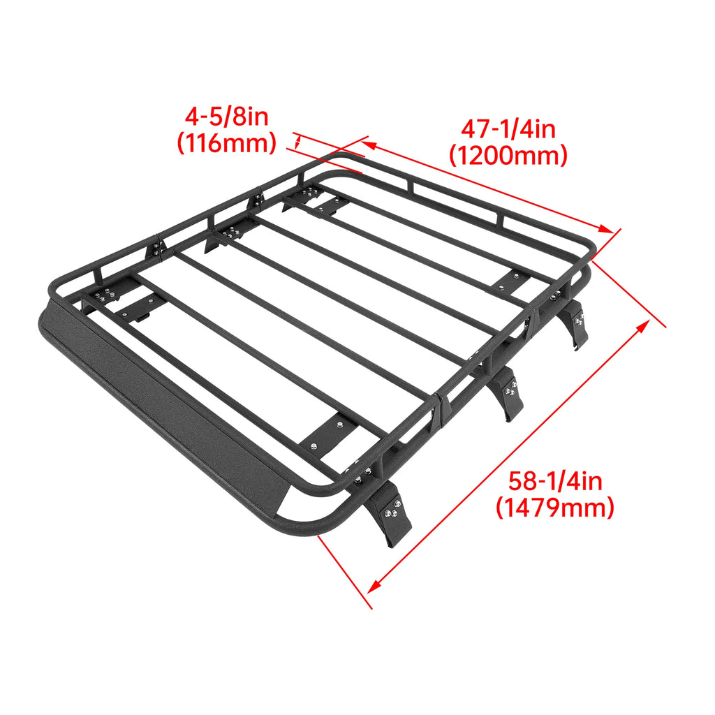 Roof Rack Cargo Carrier for Jeep Cherokee XJ (1984–2001)