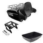 King Trunk Backrest Rack for Harley Softail Slim (2018–2025)
