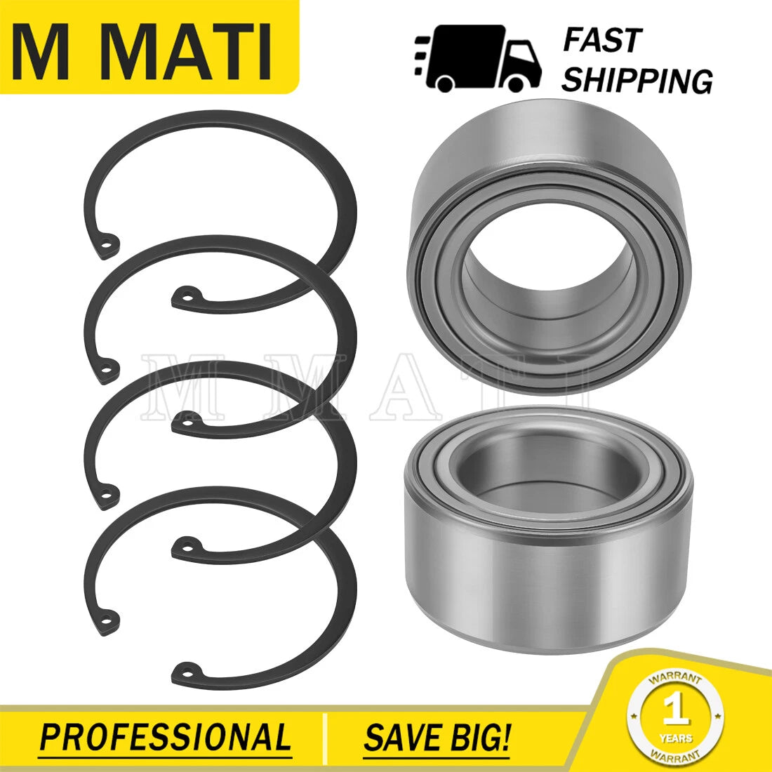 Front/Rear Wheel Bearings for Polaris Scrambler 850, XP 1000 (2013–2022)