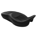 Black Driver Passenger Seat for Harley Touring Road King Glide (2009–2023)