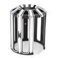 Black Aluminum Oil Filter Cover Cap Trim for Harley Twin Cam Dyna (2000–2017)