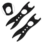 2X Double Headed Wrench Steel Tool with Ergonomic Grip for Car Repair