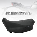 Front Rear Seat Cushion for Honda CB CBR 650R (2019–2023) Black