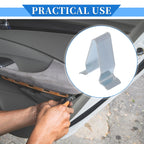 6X Liftgate Door Panel Trim Retainer Clip for Audi A3 (2006–2013) Silver Tone