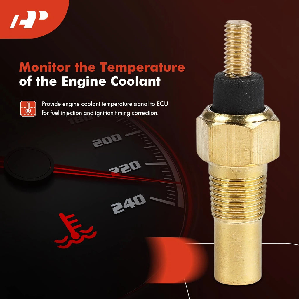 Engine Coolant Temperature Sender for Jeep Wrangler YJ, Cherokee XJ (1987–1995)