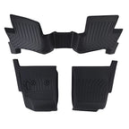 Set of 4 Anti-Slip TPE Carpet Floor Mats for Chevy Colorado Crew Cab (2015–2022)