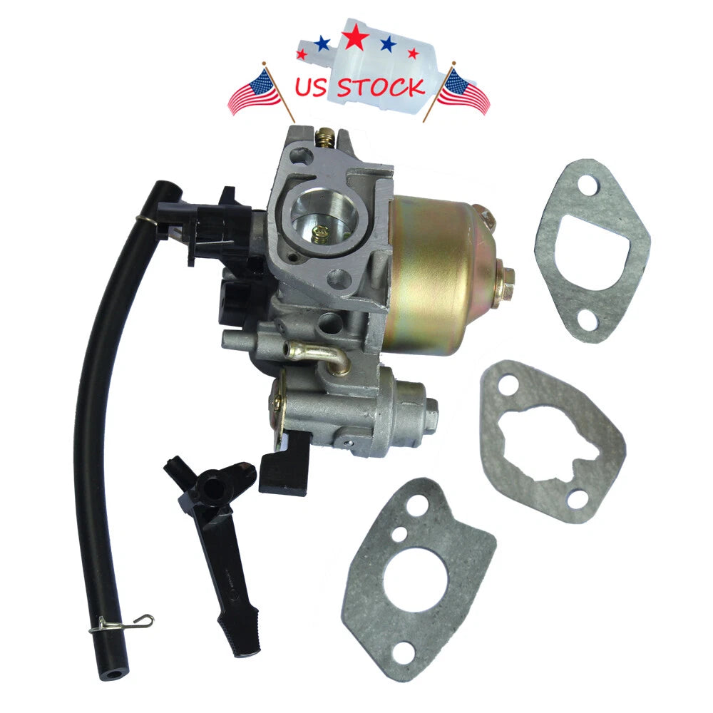 Carburetor for Honda GX160 GX200 (2000–2023) with Fuel Pipe & Gasket