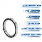 Deep Groove Ball Bearing 6811VV for Scooter Skateboard (P0 55x72x9mm)