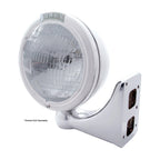 Headlight Bulb with LED Turn Signal for Chrome Classic 7 Inch (H6024)