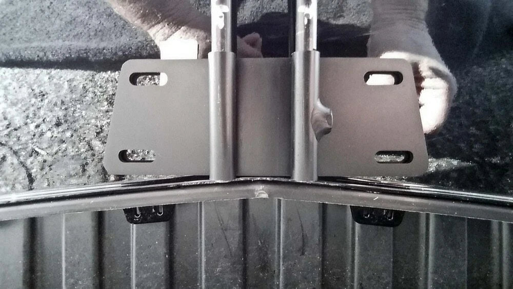 License Plate Bracket Metal Replacement for 2016 Mercedes E400 Coupe (Non Sport)