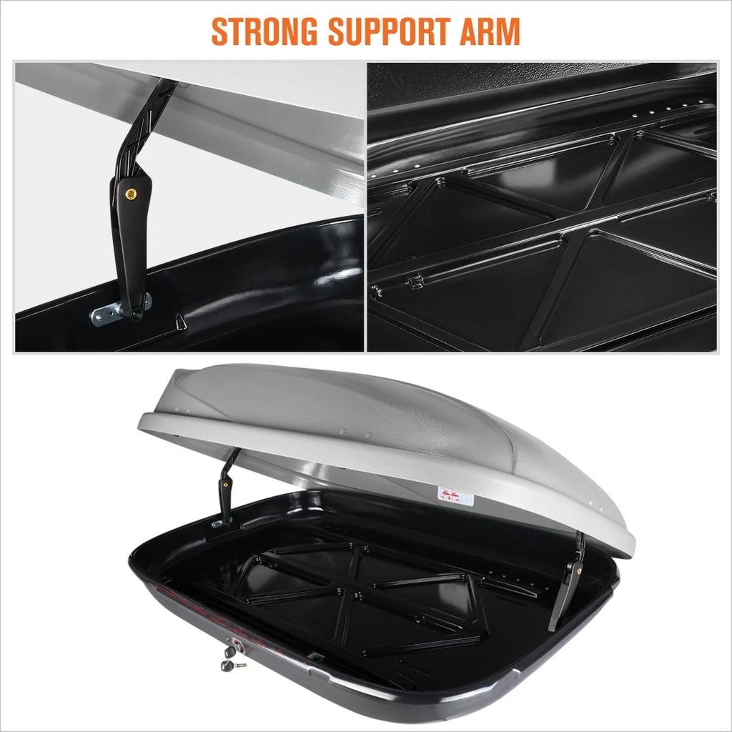 Adjustable Aluminum Cross Bar Roof Rack for Universal Fit (120cm)