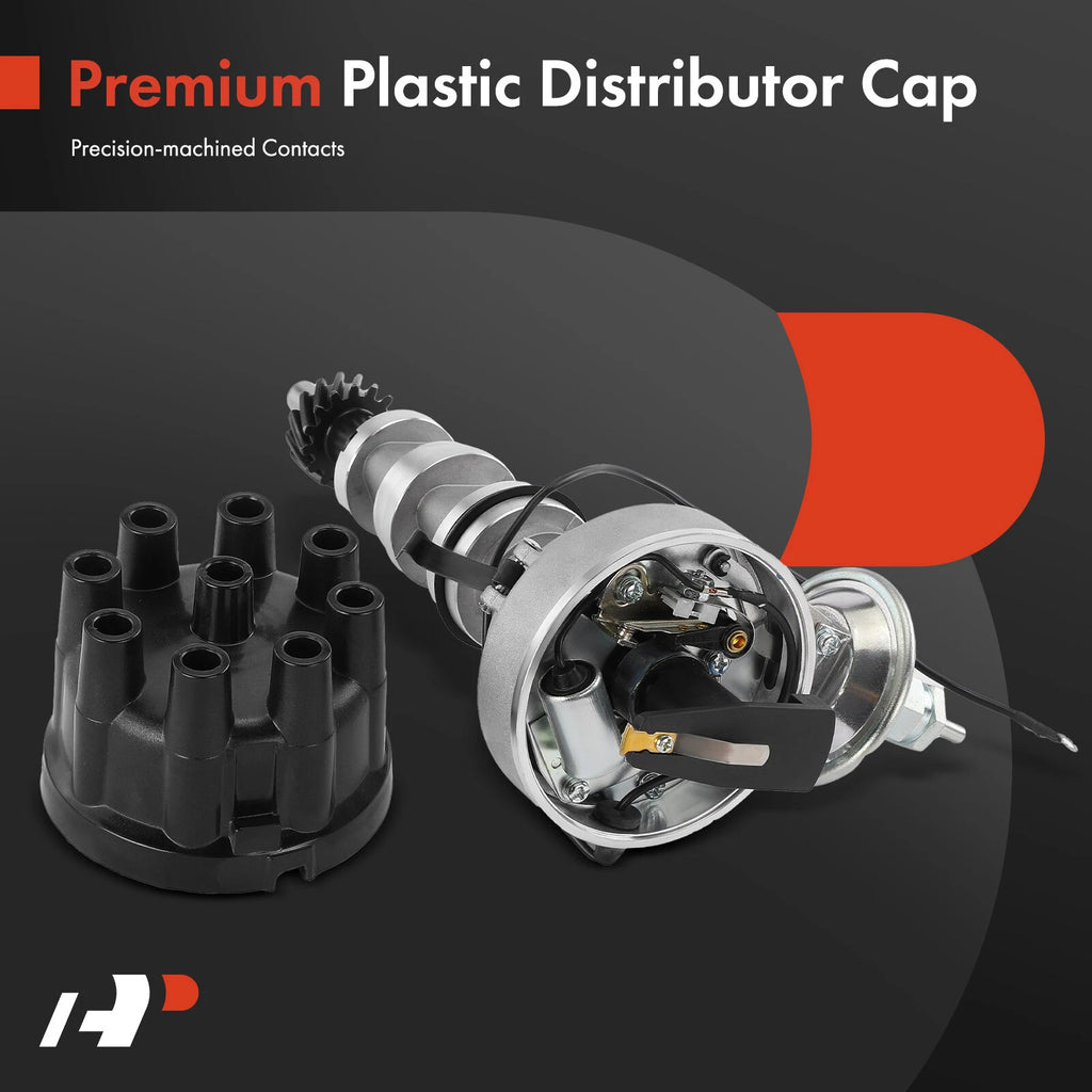 Ignition Distributor with Cap & Rotor for Ford F-100 F-250 F-350 (1968–1973)