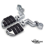 Offset 1 1/4" Wing Foot Pegs Clamps for Suzuki VS1400 VZ1500 M800 (1995–2023)