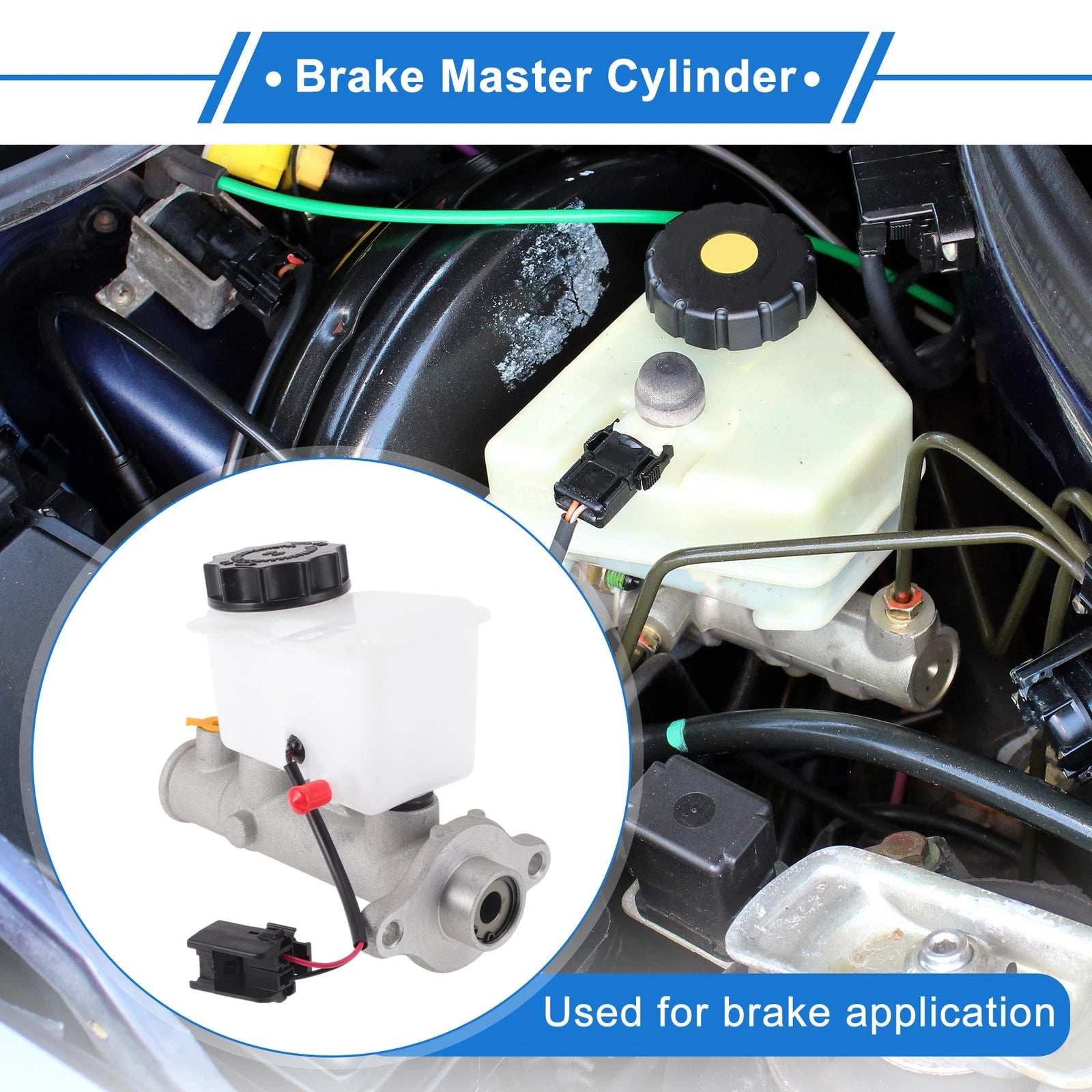 Brake Master Cylinder with Reservoir No.BJ0P43400 for Mazda Protege (1999–2000)