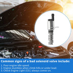 1 Pc VVT Solenoid for Volkswagen (2012–2018) No. 04E906455D