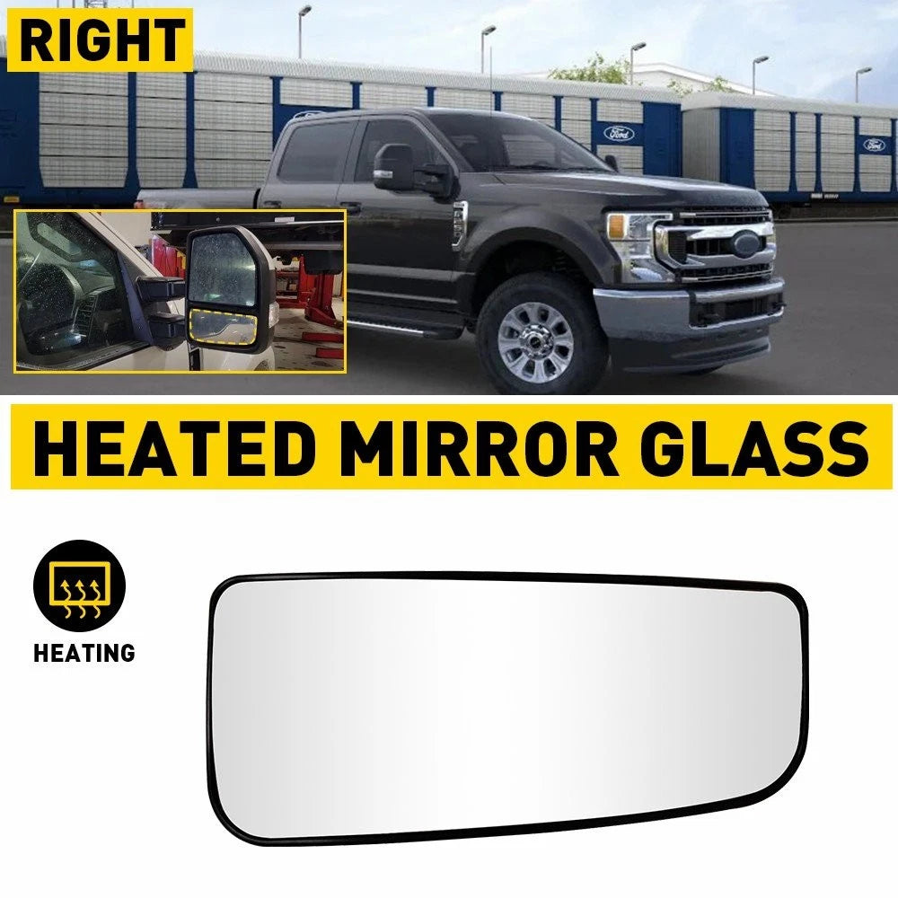Mirror Glass Lower for Ford F-250 Super Duty (2017–2019) RH