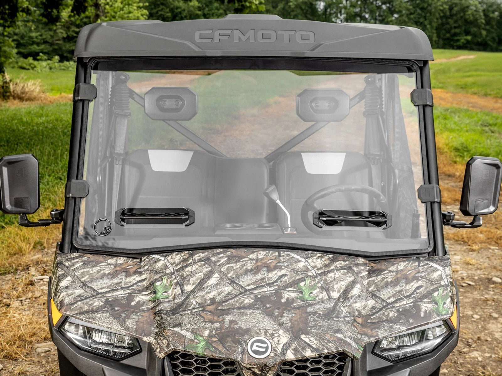 Vented Full Windshield for CFMoto UForce 600/800XL (2019–2023)