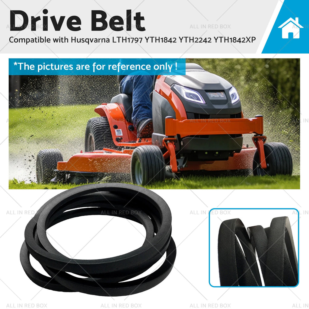 Drive Belt for Husqvarna Mowers (LTH1797, LT120, LTH130, YTH210XP, YTH1542XP)