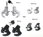 Sissy Bar Luggage Rack Detachable Locking Latch Kit for Harley Touring Softail