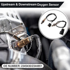 Upstream & Downstream Oxygen Sensors for Hyundai Elantra L4-2.0L (2003–2009) 2345430