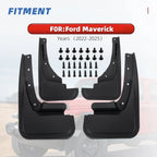 Mud Flaps for Ford Maverick (2022–2025) Splash Guards No Drilling Required